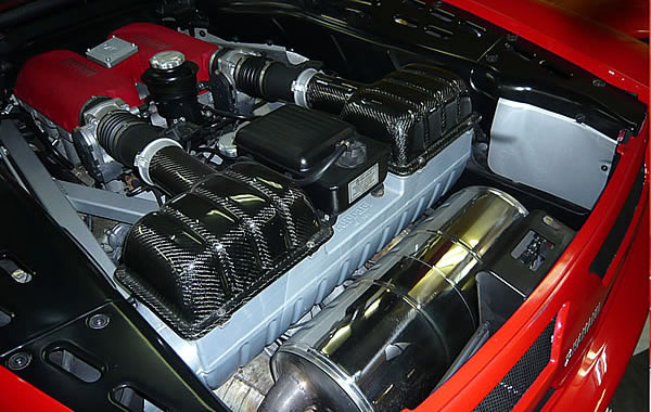 2003 フェラーリ 360 スパイダー F1マチック エンジン