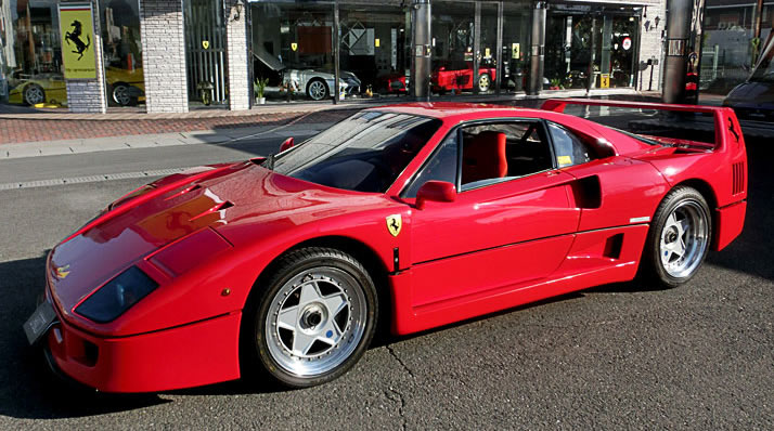 1991 フェラーリ F40：スーパーカーの新車 中古車販売 オートガレージ