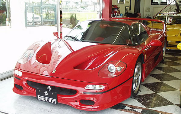 1995 フェラーリ F50 外観
