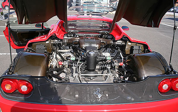1995 フェラーリ F50 エンジン