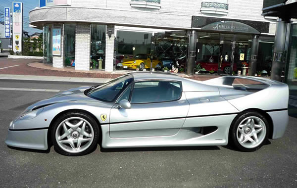 1997 フェラーリ F50 内装