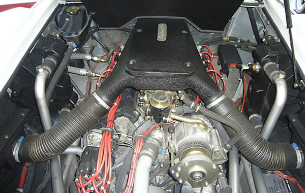 1989 ランボルギーニ カウンタック 25th アニバーサリー エンジン